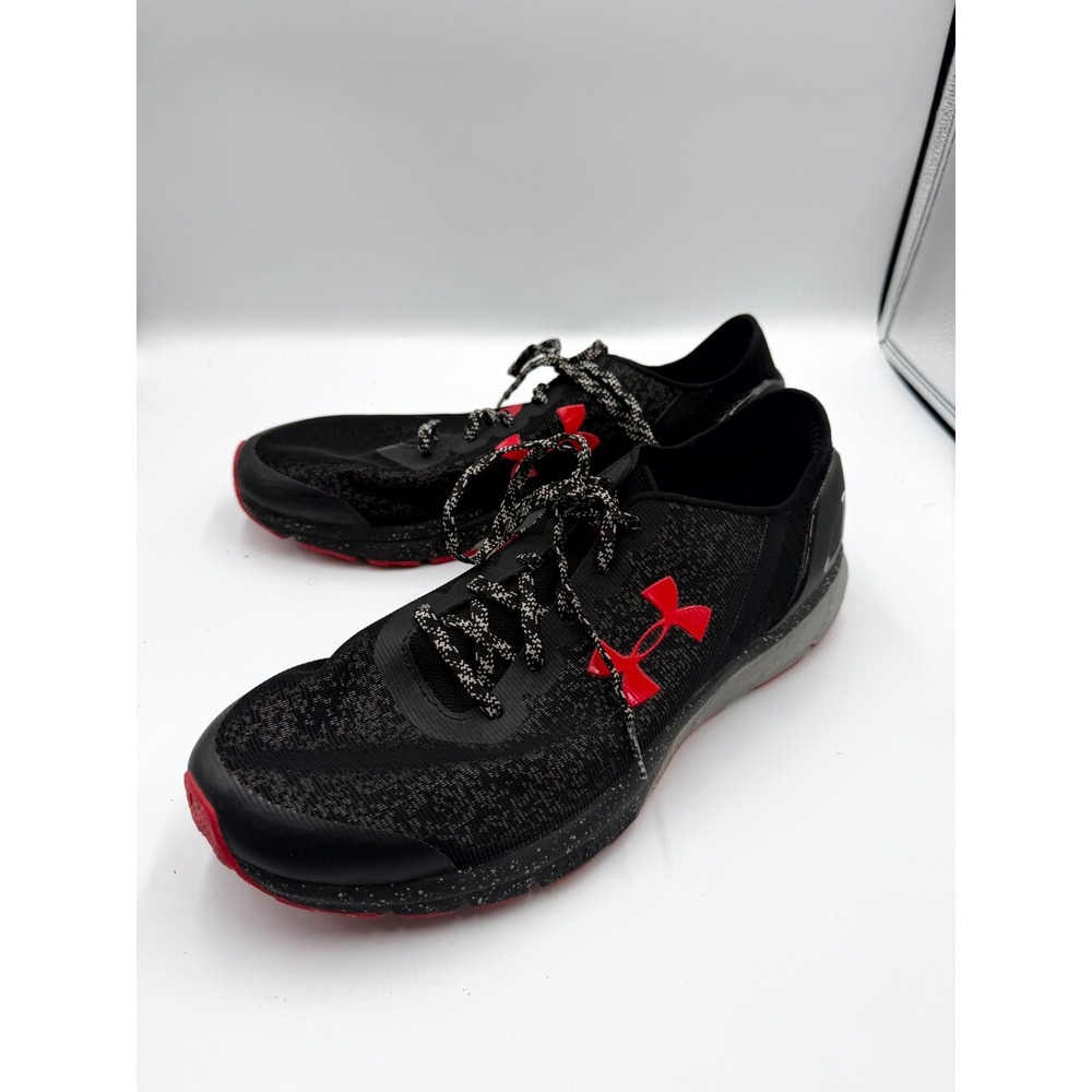 Under Armour Charged Escape 3020285-001 Mens 12 Sneaker Black Running Shoes